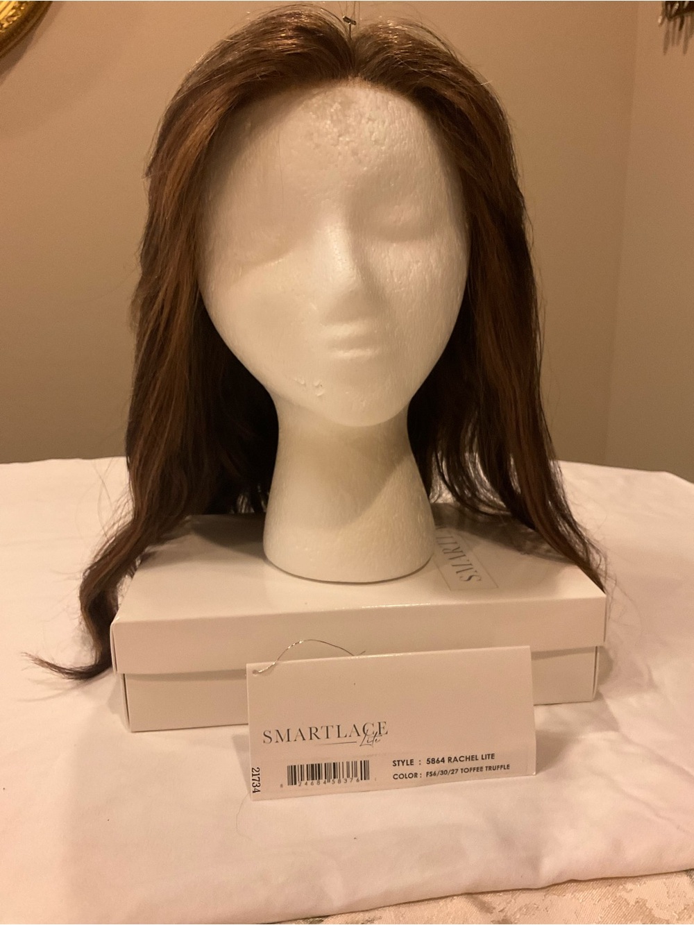 Jon Renau SmartLace Rachel Lite Women's Wig in Toffee Truffle Brown